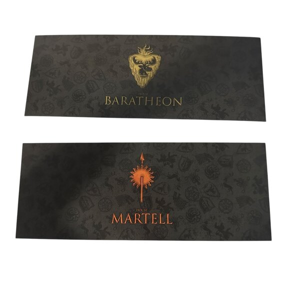 Hasbro Risk Game of Thrones Board Game Set of 7 Player Boards Replacement Parts - Picture 3 of 9